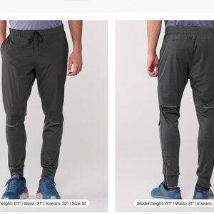 On Cloud Men's Weather Running pants Size Large